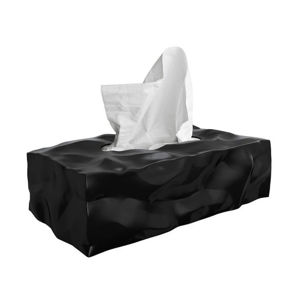 Wipy II Black zsebkendőtartó doboz - Essey