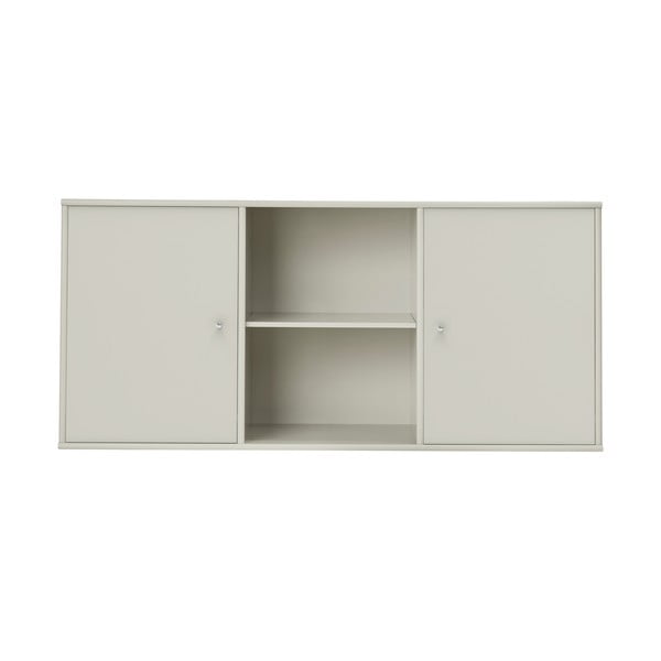 Bézs alacsony függő komód 133x61 cm Mistral – Hammel Furniture