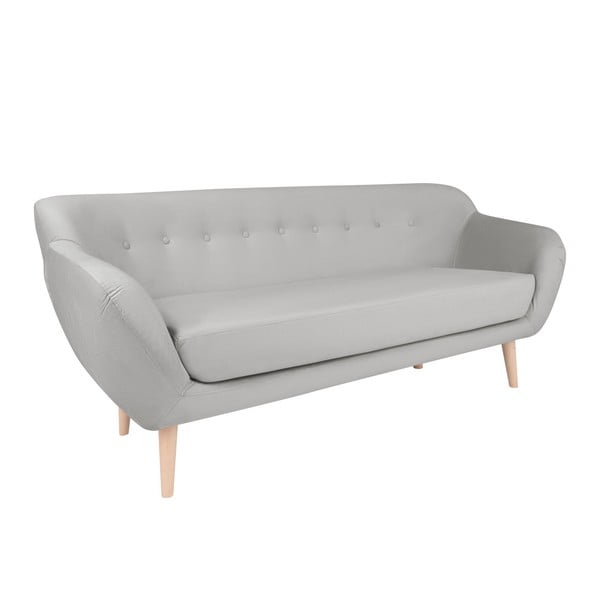Eleven füstszínű kanapé, 3 személyes - BSL Concept