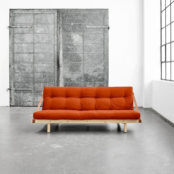 Jump Natural/Orange kinyitható kanapéágy - Karup