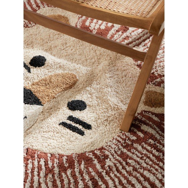 Krémszínű mosható-kézi szövésű pamut gyerek szőnyeg 140x200 cm Snuggle Leander – Hanse Home-image-3