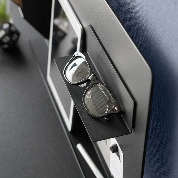 Mágneses üzenőfalra akasztható polc 20x6 cm Tower – YAMAZAKI-image-1