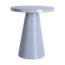 Fém kerek tárolóasztal ø 40 cm Catania Ribbed – Leitmotiv