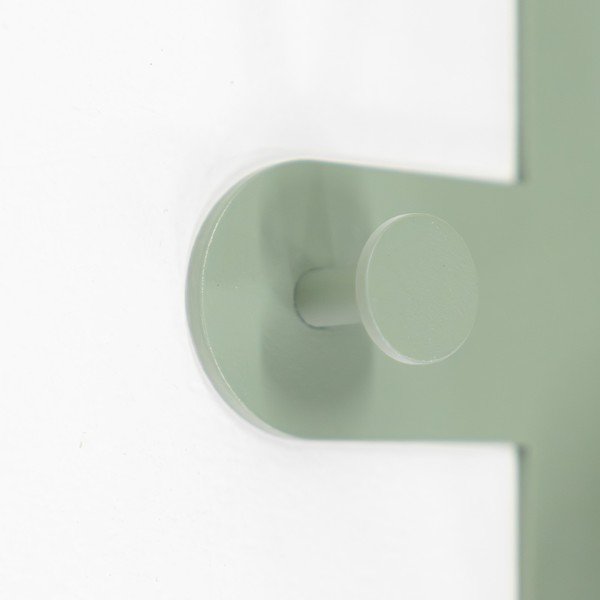 Szürkészöld acél fali fogas 66 cm Frondo – Spinder Design-image-4