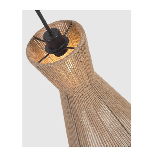 Natúr színű lámpabúra ø 24,5 cm Crista – Kave Home-image-3