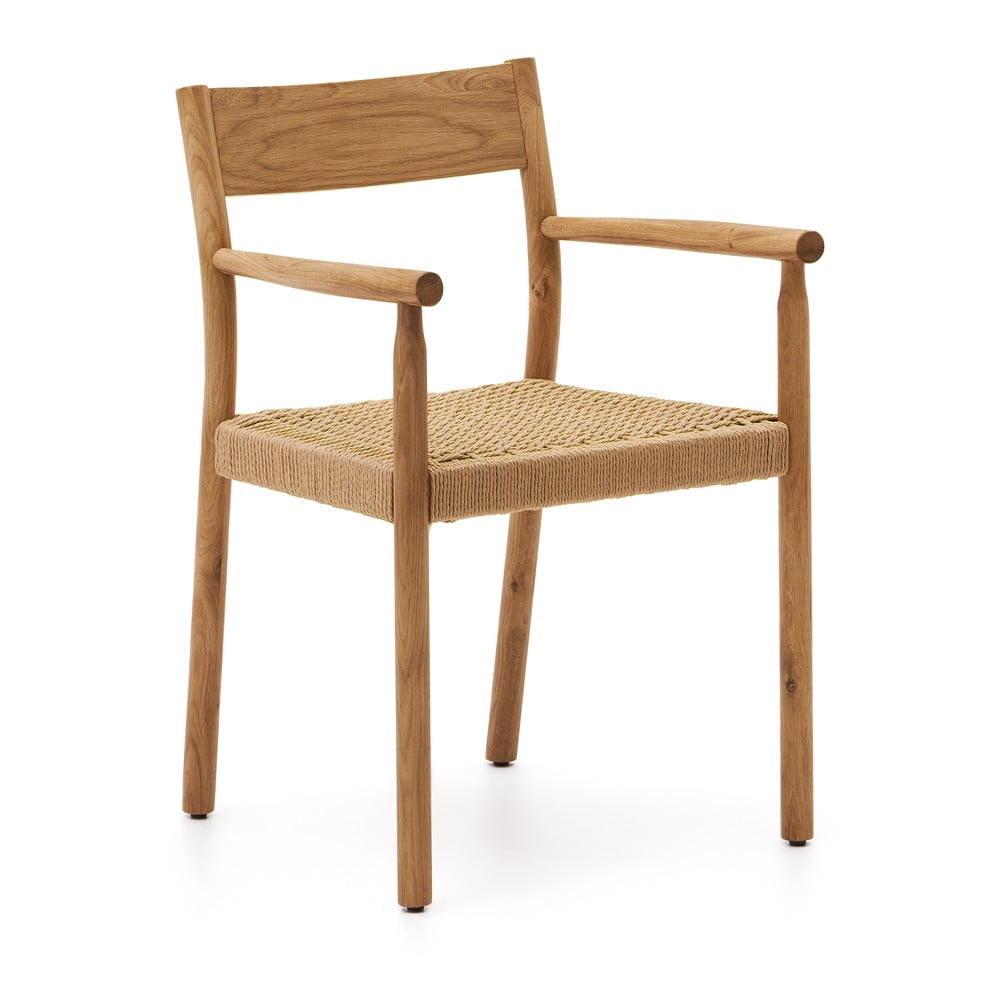 Natúr színű tölgyfa étkezőszék Yalia  Kave Home