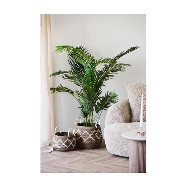 Vesszőfonott tárolókosár szett 2 db-os ø 41x32 cm Altea – House Nordic-image-1