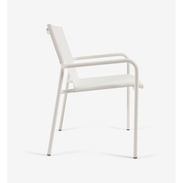 Zaltana fehér alumínium kerti szék - Kave Home-image-3