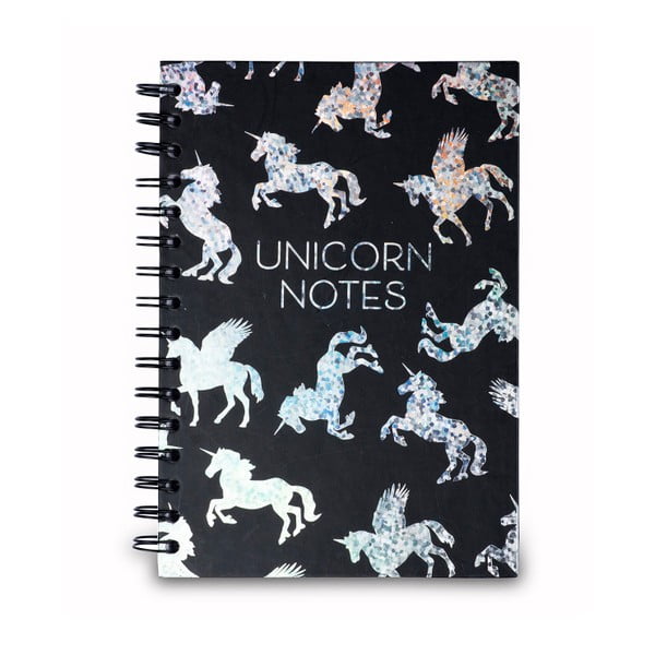Unicorn jegyzetfüzet, 120 oldalas - Tri-Coastal Design