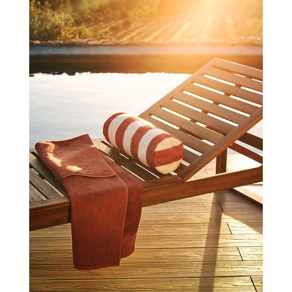 Natúr színű tömörfa kerti napozóágy Sulamita – Kave Home-image-3