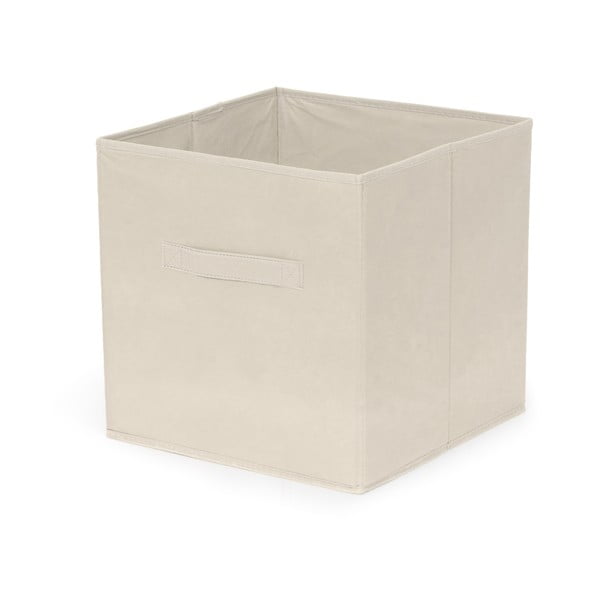 Foldable Cardboard Box krémszínű összecsukható tárolódoboz - Compactor
