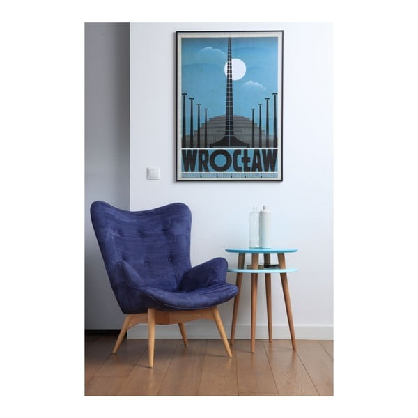 UFO grafitszürke dohányzóasztal, ⌀ 45 cm - Ragaba-image-2