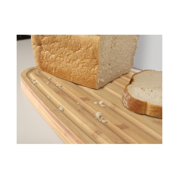 Bin fekete kenyértartó, fa tetővel - Joseph Joseph-image-3