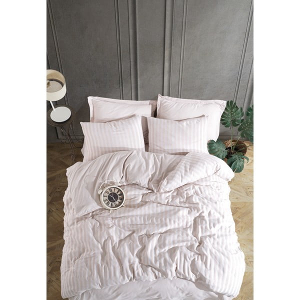 Bézs kétszemélyes ágyneműhuzat 200x200 cm Road Potlu – Mijolnir