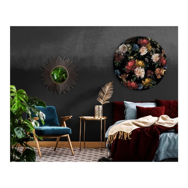 Glas Ringart Baroque fali dekoráció, ø 70 cm - Styler-image-2