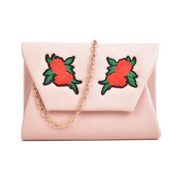 Belarosa rózsaszín boríték táska - Mangotti Bags-image-1