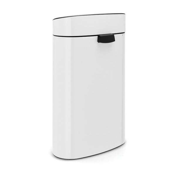 Fehér acél érintésre nyíló szemetes 40 l Touch Bin – Brabantia-image-3