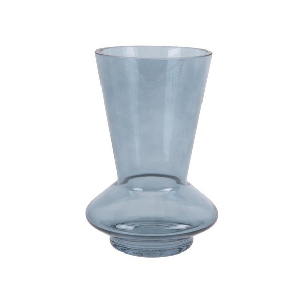 Glow kék üvegváza, magasság 17,5 cm - PT LIVING-image-2
