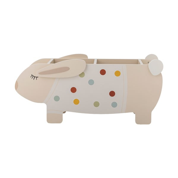 Krémszínű gyerek könyvespolc 87x38x32 cm Villja – Bloomingville Mini