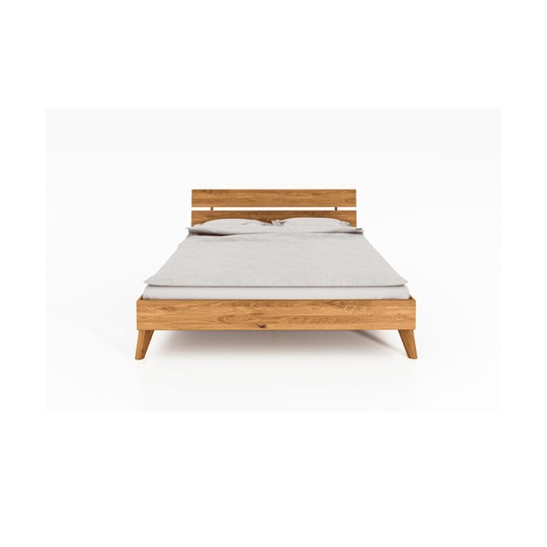 Tölgyfa franciaágy 160x200 cm Greg 2 - The Beds-image-2