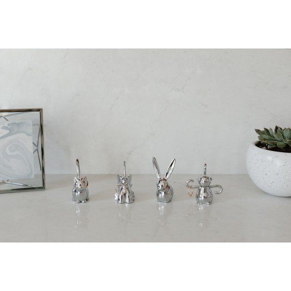 Zoola Cat ezüstszínű gyűrűtartó állvány - Umbra-image-2