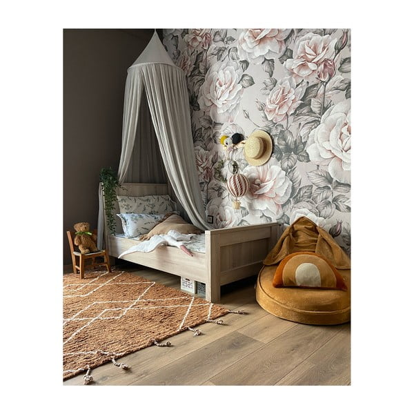 Lassa barna kézzel készített pamut szőnyeg, 100 x 150 cm - Nattiot-image-3