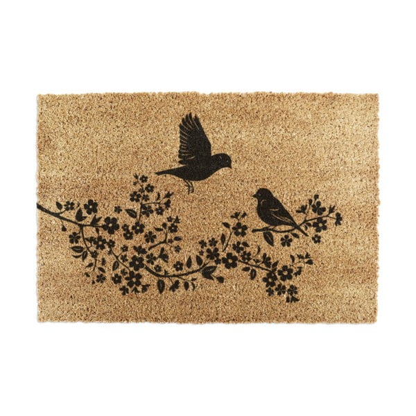 Kókuszrost lábtörlő 60x90 cm Birds On a Tree – Artsy Doormats