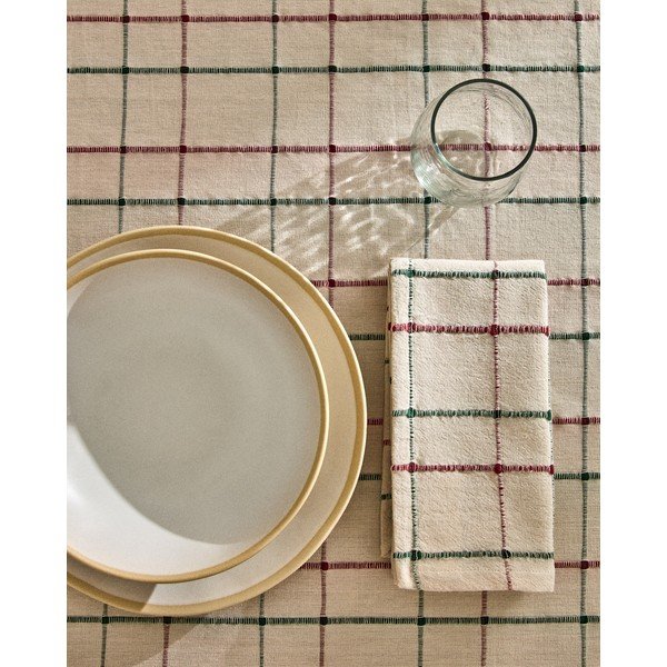 Jacquard kézzel készített asztalterítő 150x250 cm Aldelie – Kave Home-image-2