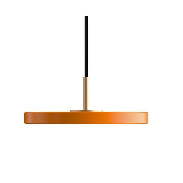 Narancssárga LED függőlámpa fém búrával ø 15 cm Asteria Micro – UMAGE-image-4