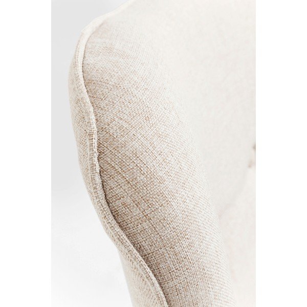 Vicky Ecru fehér fotel - Kare Design-image-3