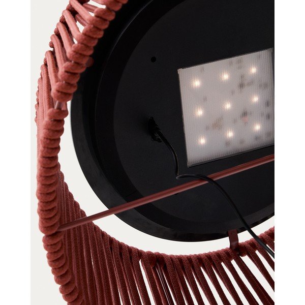 Napelemes LED asztali-hordozható kültéri lámpa ø 33 cm Aldet – Kave Home-image-3