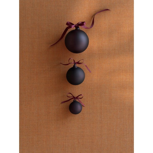 Üveg kézzel fújt karácsonyfadísz készlet 2 db-os ø 9 cm Juhla – Blomus-image-4