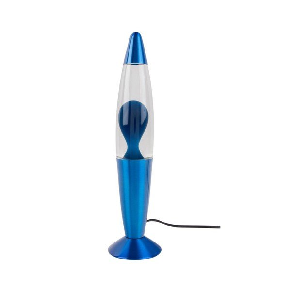Kék üveg lávalámpa (magasság 35,5 cm) Funky Rocket Lava – Leitmotiv