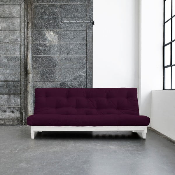 Fresh White/Purple Plum állítható kanapé - Karup