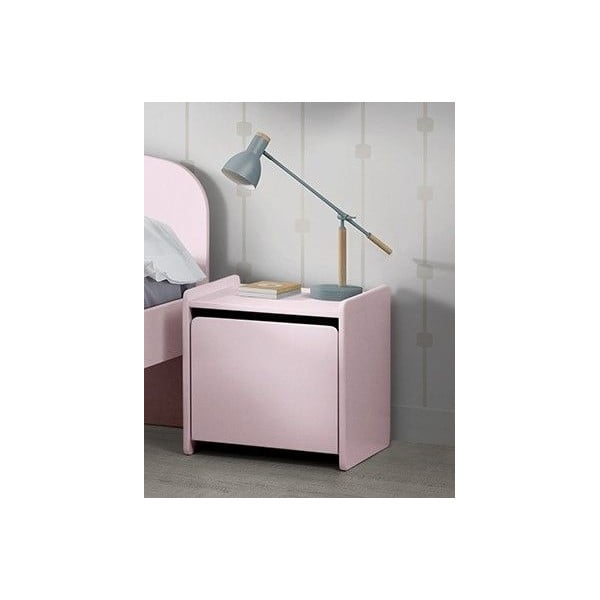Kiddy rózsaszín éjjeliszekrény - Vipack-image-2
