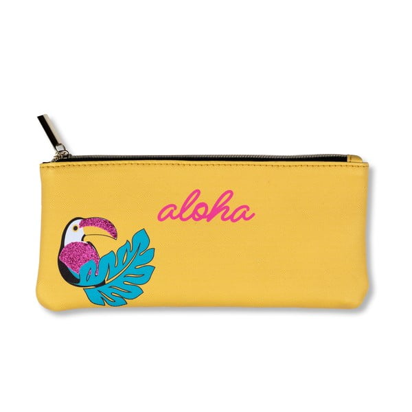 Aloha citromsárga tolltartó - Tri-Coastal Design