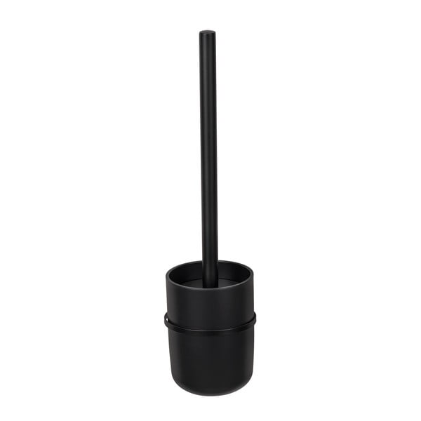 Fekete öntapadós műanyag wc-kefe Carpino - Wenko-image-4