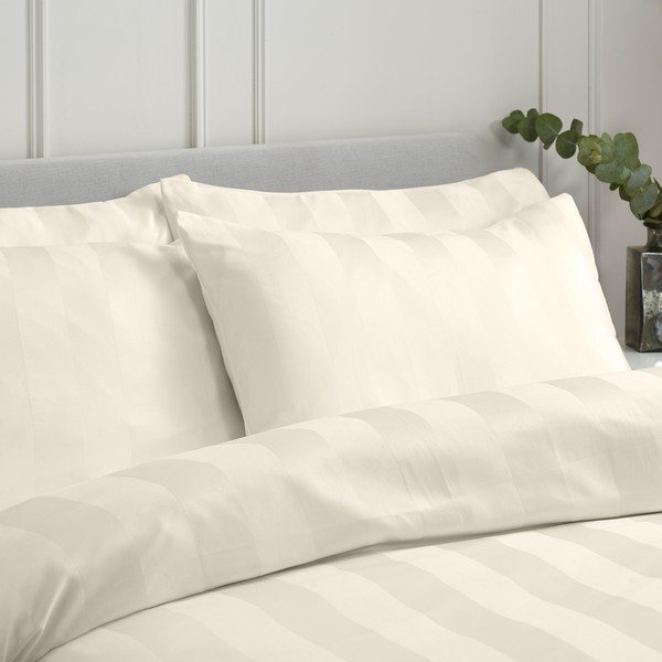 Szatén párnahuzat szett 4 db-os 75x50 cm So Soft Satin Stripe – Catherine Lansfield-image-1