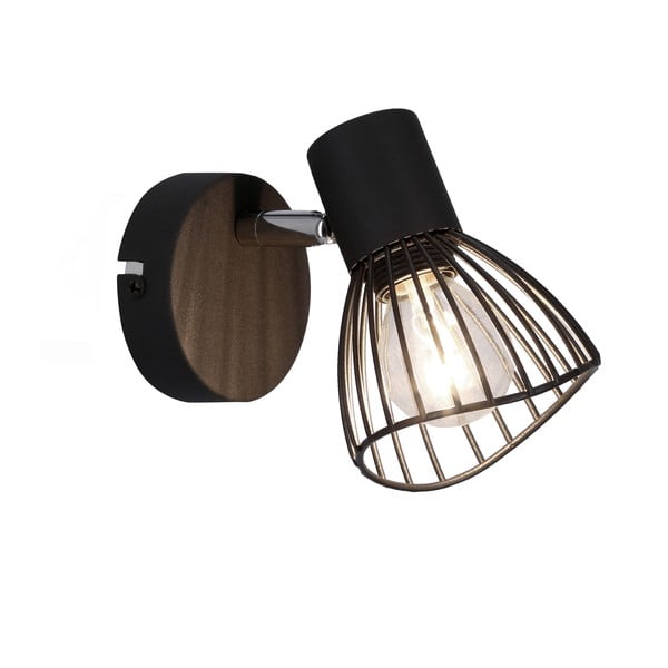Fekete fali lámpa Fly – Candellux Lighting