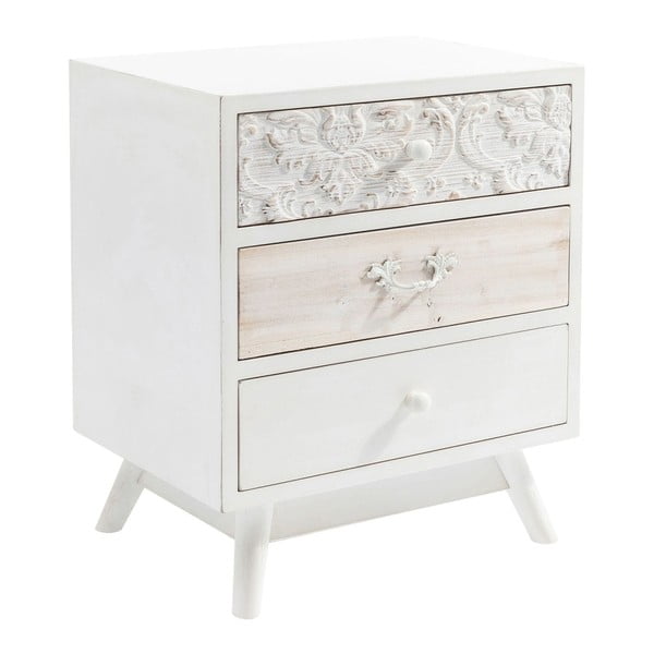 Sweet Home fehér komód, 3 fiókkal - Kare Design-image-3