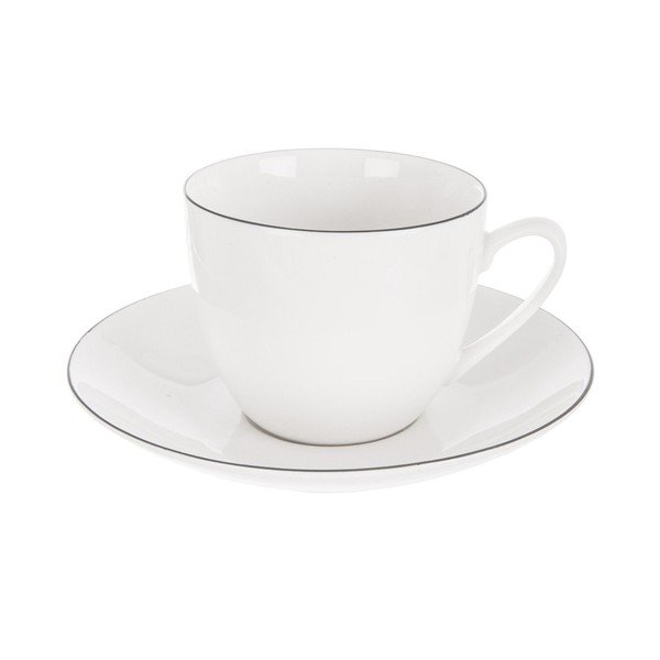 Fehér porcelán csésze cappucinóhoz 210 ml Decora – Orion