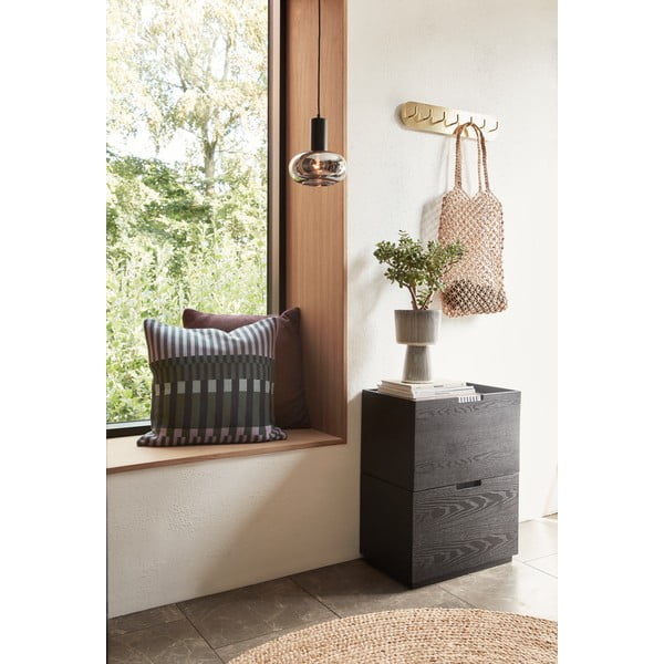 Aranyszínű fém fali fogas Form – Hübsch-image-2