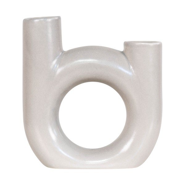 Fondo fehér üveg gyertyatartó - House Nordic-image-2