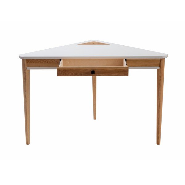 Ashme fehér sarok íróasztal - Ragaba-image-2