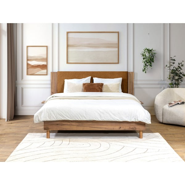 Franciaágy ágyráccsal 160x200 cm Lior – Bobochic Paris-image-3