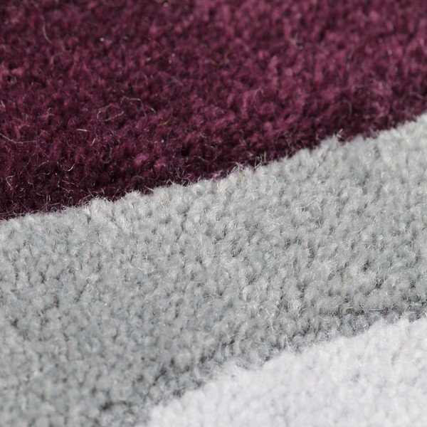 Splinter Purple szürke-lila szőnyeg, 120 x 170 cm - Flair Rugs-image-2