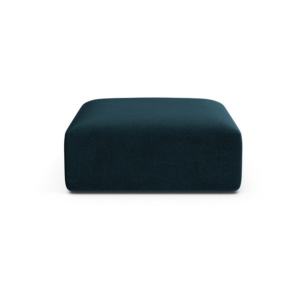 Petróleum színű bársony lábtartó Campi – Cosmopolitan Design-image-2