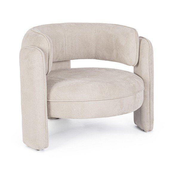 Bézs fotel Aisha – Bizzotto