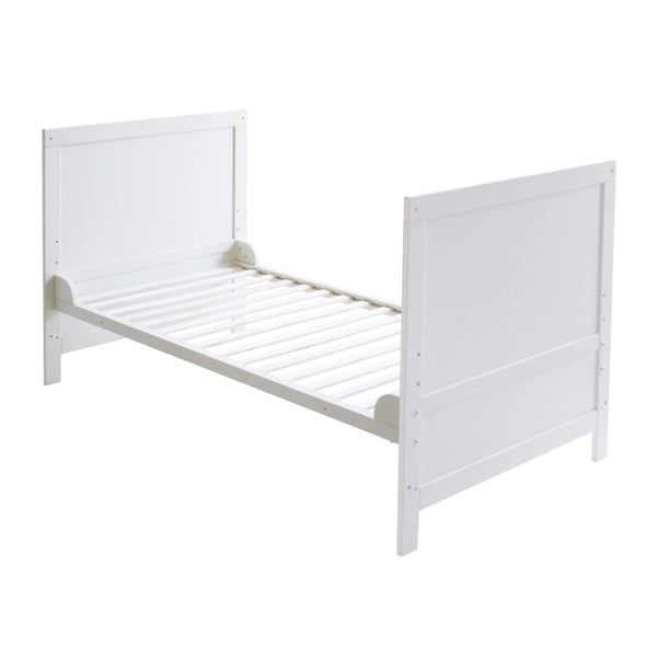 Fehér babaágy baldachinnal 70x140 cm – Roba-image-3