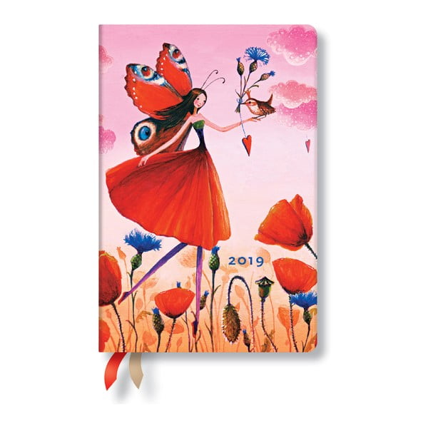 Poppy Field Verso 2019-es határidőnapló, 9,5 x 14 cm - Paperblanks